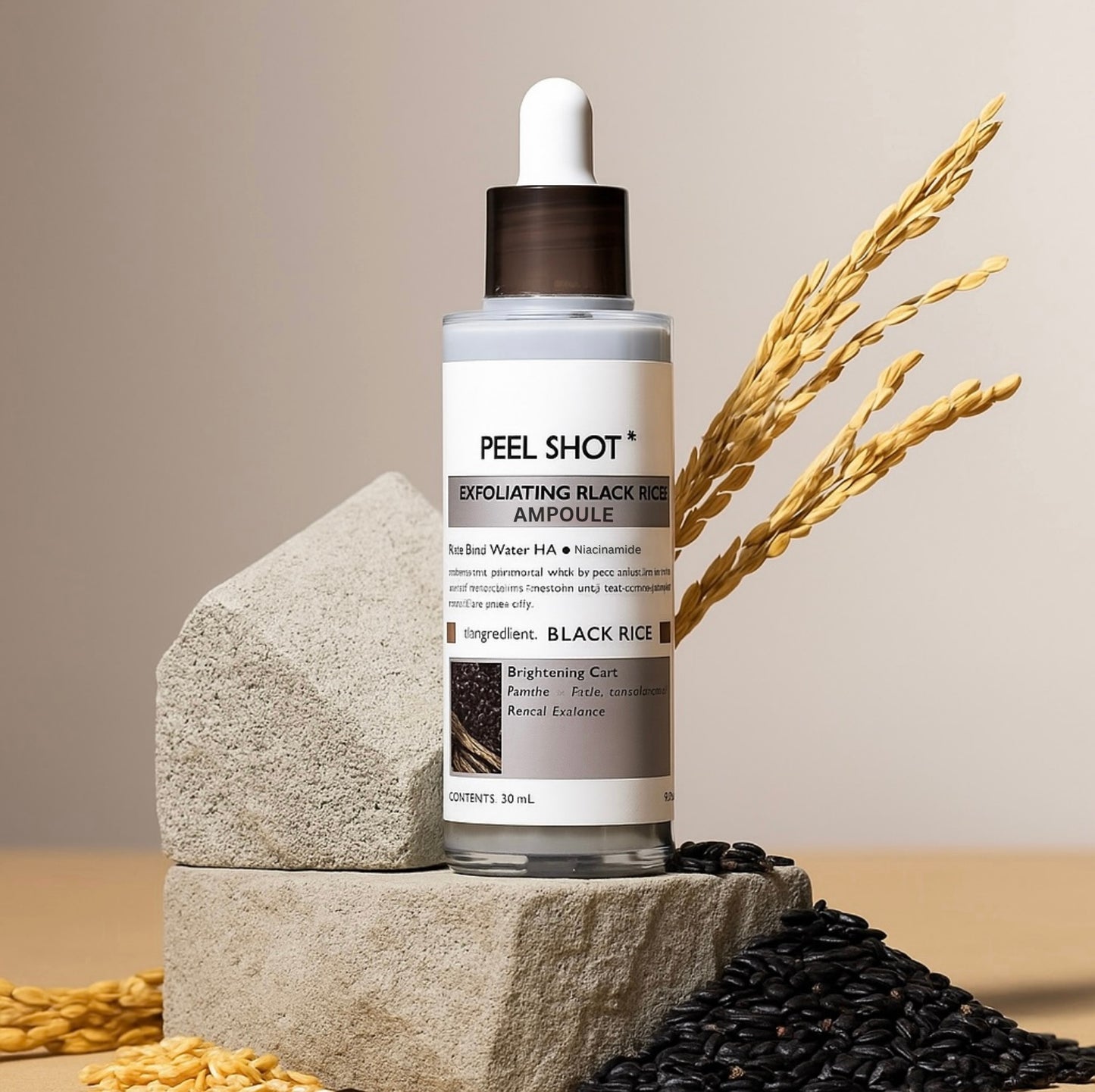 Solume™ - Black Rice Peel Shot Exfoliant